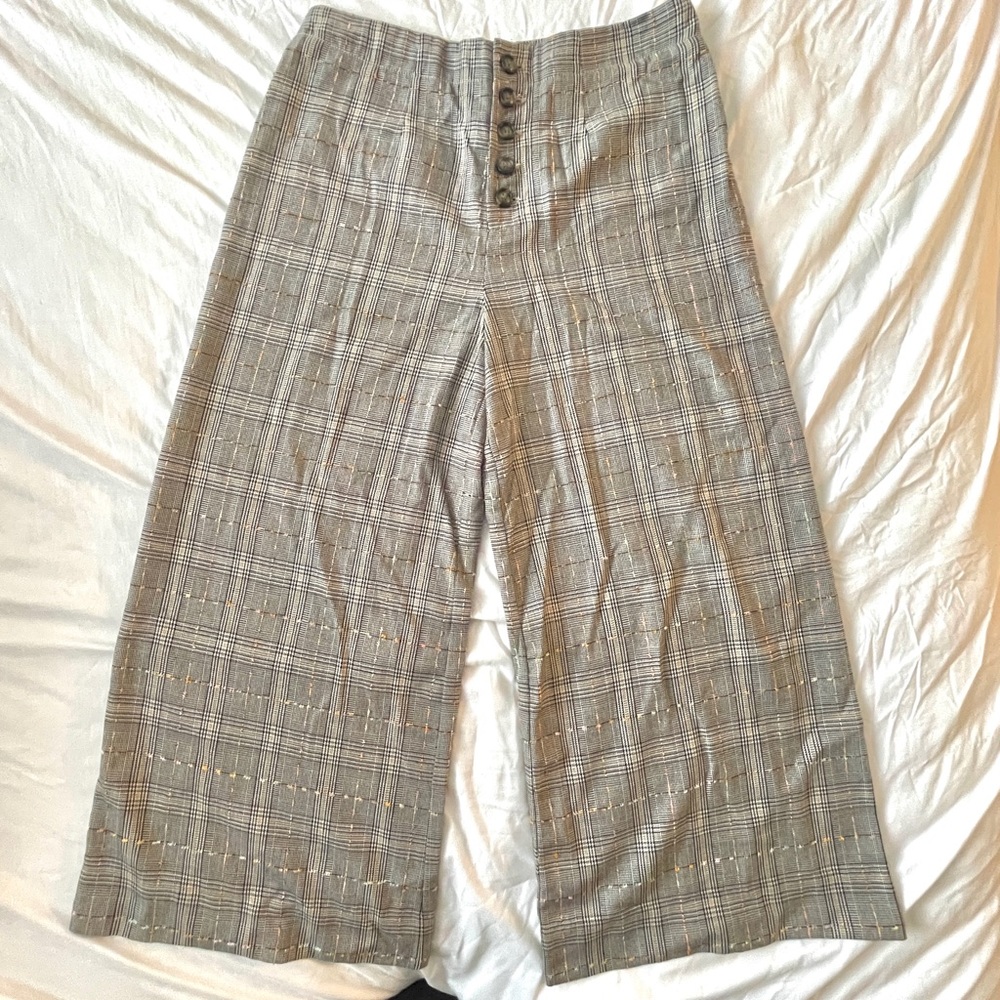 【ANTHROPOLOGIE】Wide-Leg Pants Size:4
